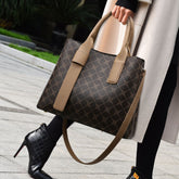 Bag Retro Handbag High Sense Messenger Bag Large Capacity Office Tote